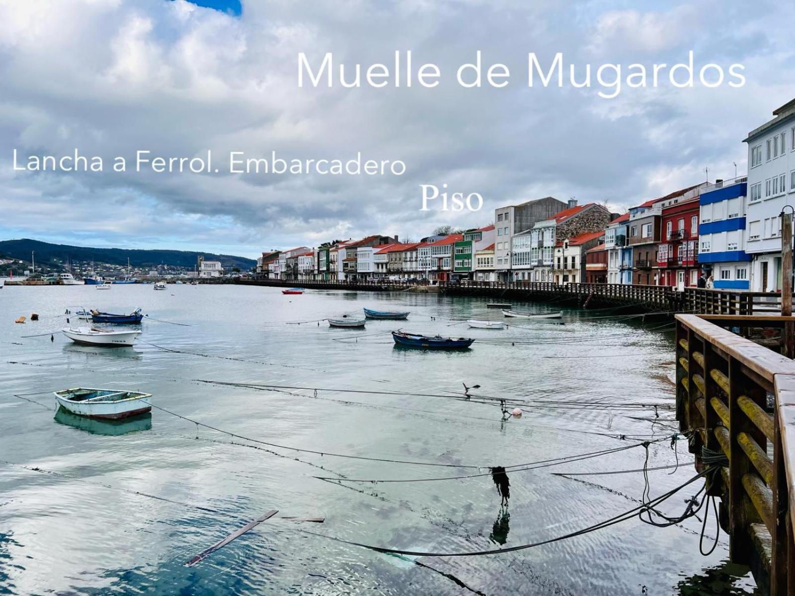 Piso En El Puerto Apartment Mugardos ภายนอก รูปภาพ